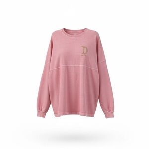 Disneyland Resort Spirit Jersey Pink Gold Logo Long Sleeve Women’s XL